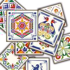 Tink Kendinden Yapışkanlı Oyun Desenli Pvc Karo Kaplama