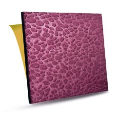 Tink Kendinden Yapışkanlı Keçe Akustik Ses ve Isı Yalıtım Paneli Bordo 39x39 cm