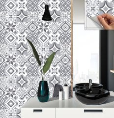 Tink Kendinden Yapışkanlı Pvc Kaplama Geometrik 019 30x30 cm