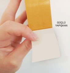 Tink Güçlü Yapışkanlı Çift Taraflı Opak Bant 30 MM X 100 M