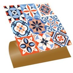Tink Self Adhesive PVC Coating Mexico 019 30x30 cm