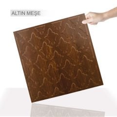 Tink 3D Embossed Living Room Patterned PVC Wall Panel 41x41 cm / 6 Pieces / 1 m²