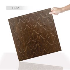 Tink 3D Duvar Paneli Kabartmalı Salon Desenli Pvc 41x41 cm/ 6 Adet /1 m²