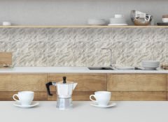 Tink 3D Duvar Paneli Kabartmalı Salon Desenli Pvc 41x41 cm/ 6 Adet /1 m² Mermer Desenli