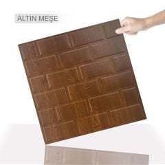 Tink 3D Duvar Paneli Kabartmalı Metro Desen Pvc 41x41 cm/ 6 Adet /1 m²