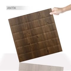 Tink 3D Duvar Paneli Kabartmalı Metro Desen Pvc 41x41 cm/ 6 Adet /1 m²