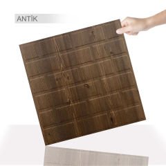 Tink 3D Duvar Paneli Kabartmalı Metro Desen Pvc 41x41 cm/ 6 Adet /1 m²
