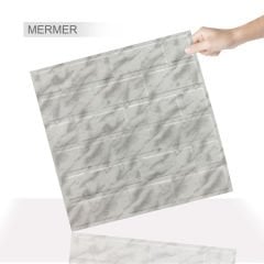 Tink 3D Duvar Paneli Kabartmalı Metro Desen Pvc 41x41 cm/ 6 Adet /1 m²