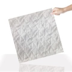 Tink 3D Duvar Paneli Kabartmalı Baklava Desen Pvc 41x41 cm/ 6 Adet /1 m² Mermer Desenli