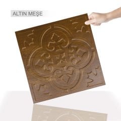 Tink 3 Boyutlu Duvar Paneli Kabartmalı Solo Desen Pvc  41x41 cm/ 6 Adet /1 m²