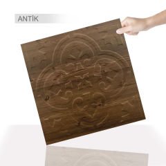 Tink 3 Boyutlu Duvar Paneli Kabartmalı Solo Desen Pvc  41x41 cm/ 6 Adet /1 m²