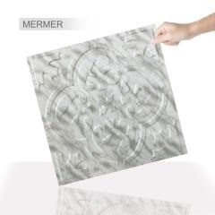 Tink 3 Boyutlu Duvar Paneli Kabartmalı Solo Desen Pvc  41x41 cm/ 6 Adet /1 m²