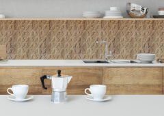 Tink 3D Duvar Paneli Kabartmalı Salon Desenli Pvc 41x41 cm/ 6 Adet /1 m² Antik