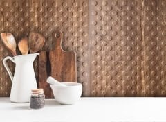 Tink 3D Duvar ve Zemin Paneli Kabartmalı Puantiye Desen Pvc 41x41 cm/ 6 Adet /1 m² Antik