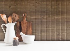 Tink 3 Boyutlu Duvar Paneli Kabartmalı Lambiri Desen Pvc 41x41 cm/ 6 Adet /1 m² Antik