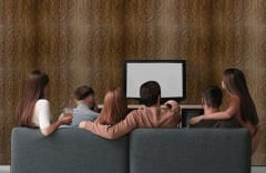 Tink 3 Boyutlu Duvar Paneli Kabartmalı Solo Desen Pvc  41x41 cm/ 6 Adet /1 m² Antik