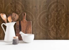 Tink 3 Boyutlu Duvar Paneli Kabartmalı Solo Desen Pvc  41x41 cm/ 6 Adet /1 m² Antik