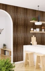 Tink 3 Boyutlu Duvar Paneli Kabartmalı Kareli Yuvarlak Desen Pvc 41x41 cm/ 6 Adet /1 m² Antik