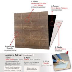 Tink 3 Boyutlu Duvar Paneli Kabartmalı Geometrik Yuvarlak Desen PVC 41x41 cm/ 6 Adet /1 m² Antik