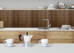 Tink 3D Duvar Paneli Kabartmalı Metro Desen Pvc 41x41 cm/ 6 Adet /1 m² Antik