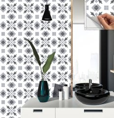 Tink Kendinden Yapışkanlı Dekoratif Pvc Geometrik 032 30x30 cm