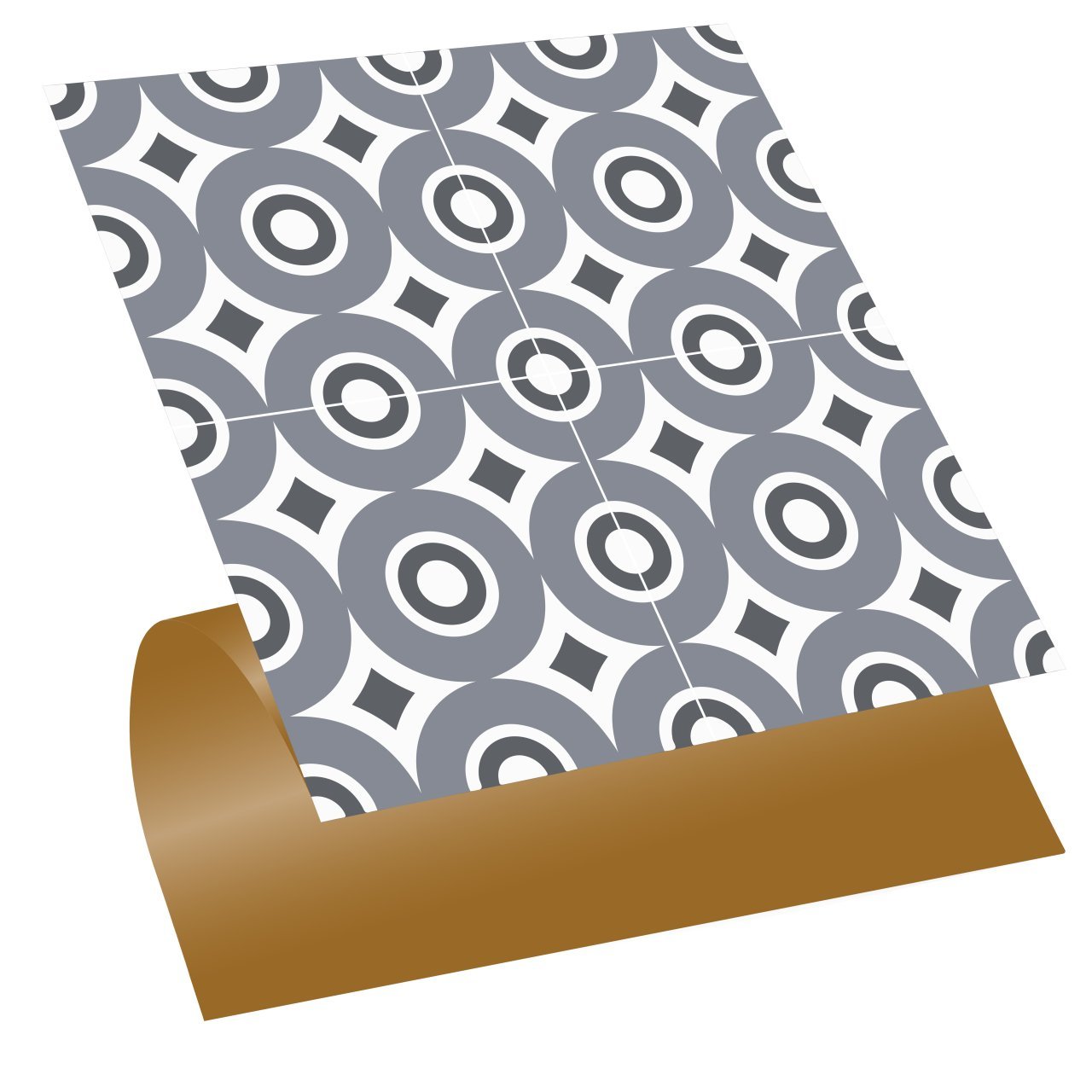 Tink Kendinden Yapışkanlı Dekoratif Pvc Geometrik 033 30x30 cm