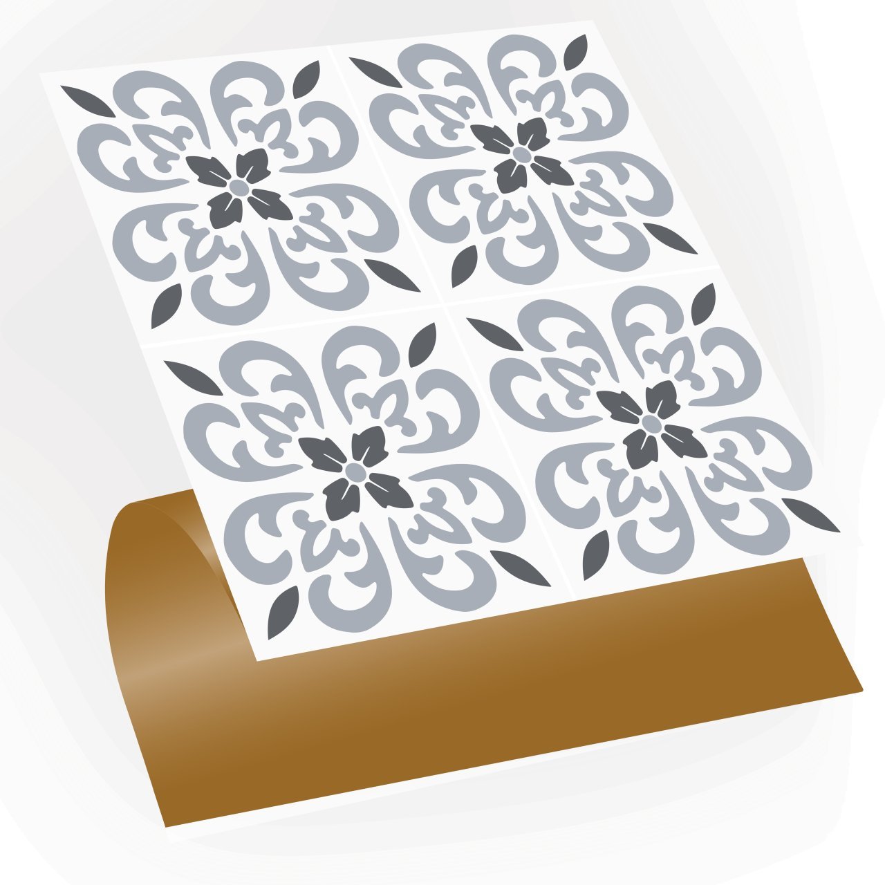 Tink Self Adhesive Decorative Pvc Geometric 034 30x30 cm