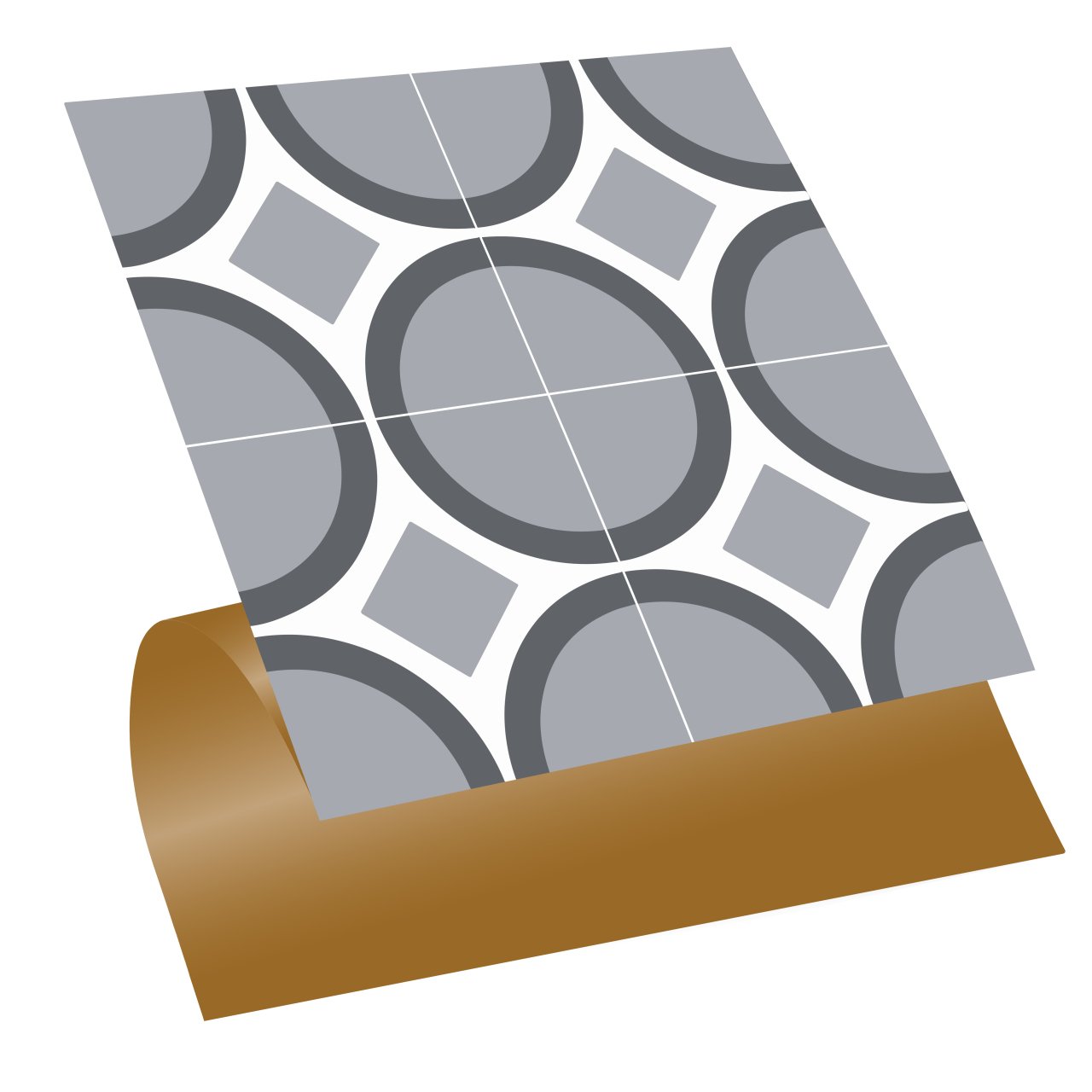 Tink Kendinden Yapışkanlı Dekoratif Pvc Geometrik 035 30x30 cm