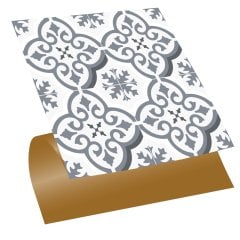 Tink Kendinden Yapışkanlı Dekoratif Pvc Geometrik 036 30x30 cm