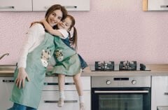 Kendinden Yapışkanlı Tink 3D Duvar Paneli Boyanabilir Dekota 60x60 cm Alaca Desenli