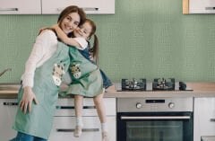 Kendinden Yapışkanlı Tink 3D Duvar Paneli Boyanabilir Dekota 60x60 cm / Deri Desenli