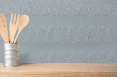 3D Wall Panel Paintable Dekota 60x120 cm / Flower Garden Pattern