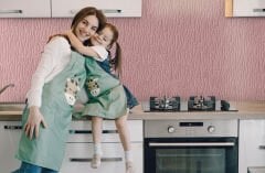 Kendinden Yapışkanlı Tink 3D Duvar Paneli Boyanabilir Dekota 60x60 cm Geometrik Desenli