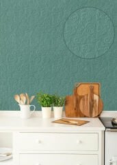 Kendinden Yapışkanlı Tink 3D Duvar Paneli Boyanabilir Dekota 60x60 cm Güllü Desenli