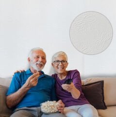 Kendinden Yapışkanlı Tink 3D Duvar Paneli Boyanabilir Dekota 60x60 cm Ağaç Desenli