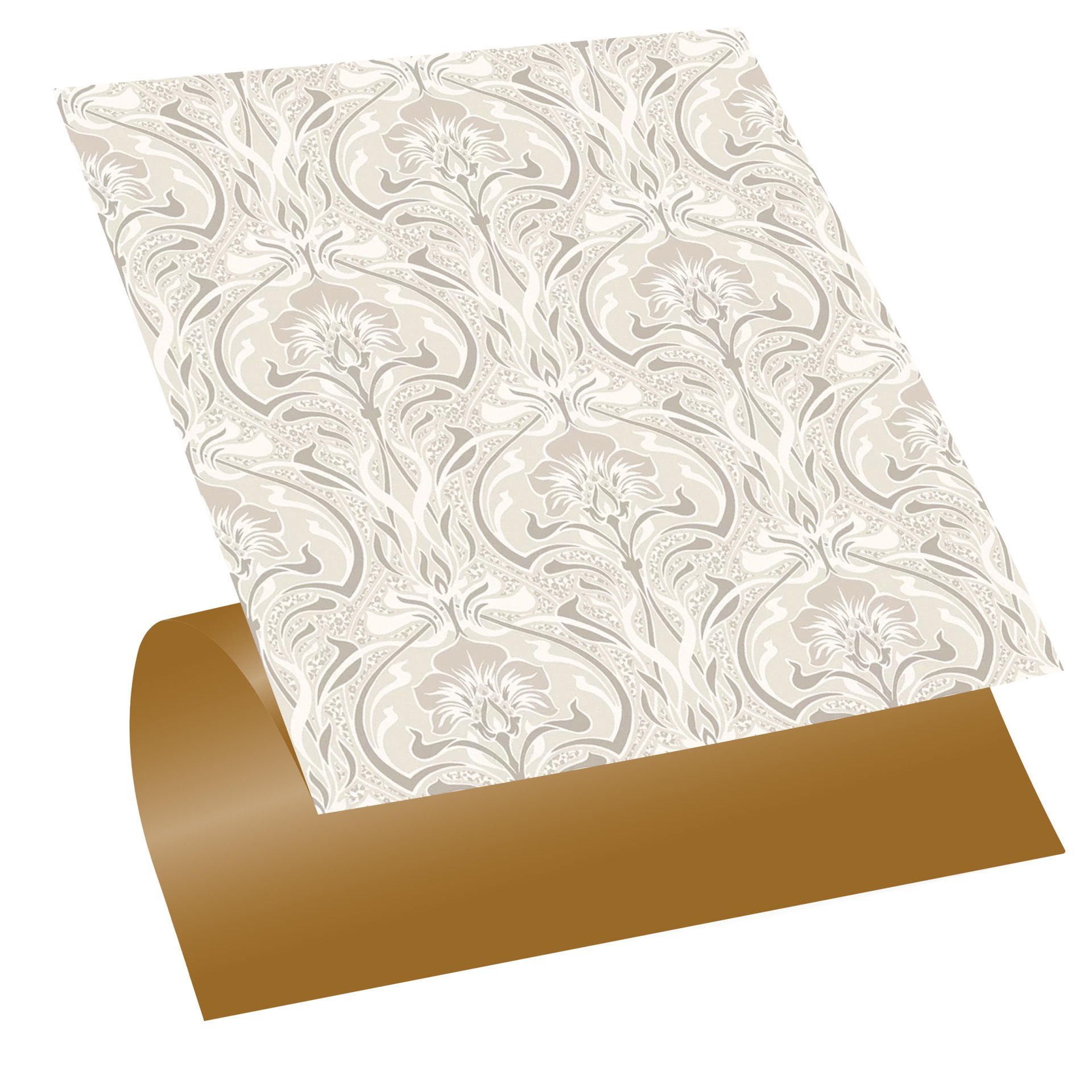 Tink Kendinden Yapışkanlı Salon Çiçekli 30x30 cm Pvc Yer Duvar Karoları