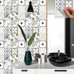 Tink Kendinden Yapışkanlı Karma Londra 30x30 cm Pvc Yer Duvar Karoları