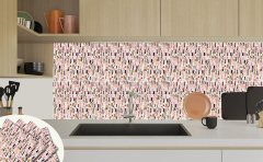 Tink Kendinden Yapışkanlı Pop Mozaik 30x30 cm Pvc Yer Duvar Karoları