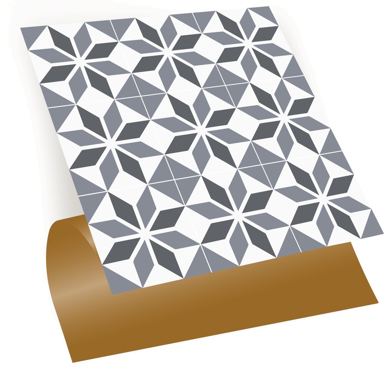 Tink Self Adhesive Decorative Pvc Geometric 037 30x30 cm