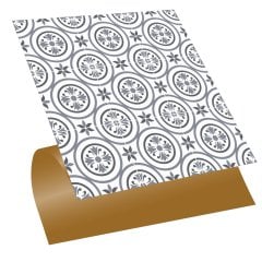 Tink Kendinden Yapışkanlı Dekoratif Pvc Geometrik 039 30x30 cm