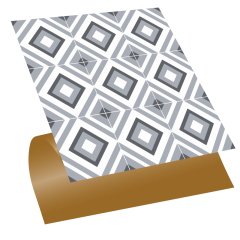 Tink Kendinden Yapışkanlı Dekoratif Pvc Geometrik 040 30x30 cm