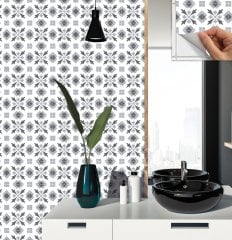 Tink Kendinden Yapışkanlı Geometrik 041 30x30 cm Fayans Görünümlü Kaplama