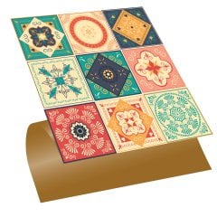Tink Kendinden Yapışkanlı Tokyo 30x30 cm Pvc Karo