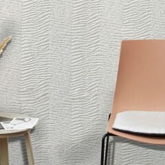 Tink 3D Kendinden Yapışkanlı Akustik Keçe Panel Duvar Kağıdı Desenli 52x97 cm 10 Adet (5 m²) - BEYAZ