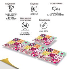 Tink Kendinden Yapışkanlı Colorful 30x30 cm Pvc Karo