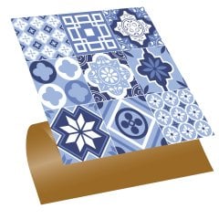 Tink Kendinden Yapışkanlı Yeni Mavilim 30x30 cm Pvc Yer Duvar Karosu