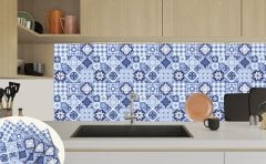Tink Kendinden Yapışkanlı Yeni Mavilim 30x30 cm Pvc Yer Duvar Karosu