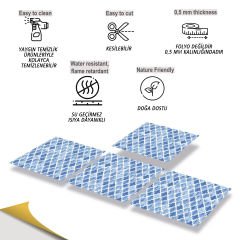Tink Self Adhesive Pop Serenity 30x30 cm PVC Floor Wall Tile