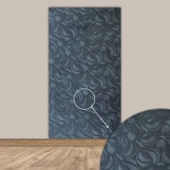 Tink 3D Kendinden Yapışkanlı Akustik Keçe Panel Modern Desenli 52x97 cm