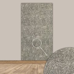 Tink 3D Kendinden Yapışkanlı Akustik Keçe Panel Dalgalı Desenli 52x97 cm